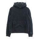 CHROME HEARTS(クロムハーツ) サイズ:S GRP Y NOT ロゴ刺繍CHプラスパッチプルオーバーパーカー ブラック【中古】【程度B】【カラーブラ...