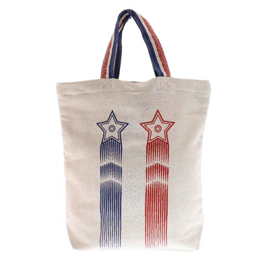 Christian Dior(クリスチャンディオール) 2024 VIP限定 ノベルティ パリオリンピック キャンバス トート ハンドバッグ アイボリー【中古】【程度A】【カラーホワイト】【オンライン限定商品】のサムネイル