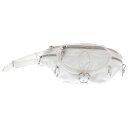 CHROME HEARTS(クロムハーツ) SNAT PACK mini スナットパックミニ ダガージップガンスリンガーベルトレザーウエストバッグ ホワイト【中...