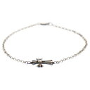 CHROME HEARTS(クロムハーツ) サイズ:8inch CHAIN BABY FAT 8 チェーンベイビーファット 8インチ シルバーブレスレット【中古...