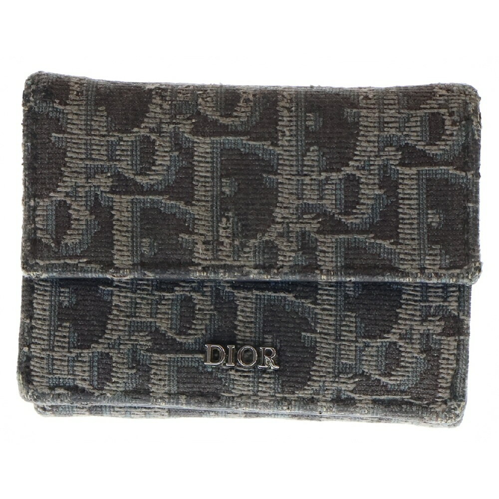 DIOR(ディオール) Cannage カナージュ 三つ折り財布 コンパクト DIOR(ディオール) Cannage カナージュ 三つ折り財布 コンパクト