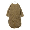 R JUBILEE(アールジュビリー) サイズ:S キルティング 中綿 ノーカラー ジップアップ コート ベージュ レディース RJ2006 3008【中古】【...