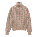 CHANEL(シャネル) サイズ:36 22AW ココマーク スパンコール ニット マルチカラー カシミヤ #36 P73878K10577【中古】【程度A】【...