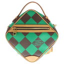 LOUIS VUITTON(ルイヴィトン) チェス メッセンジャー ヴェール ダミエポップ 2WAYショルダーバッグ ハンドバッグ ブラウン/グリーン N405...