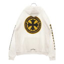 CHROME HEARTS(クロムハーツ) サイズ:L バッグCHプラスプリント プルオーバーパーカー ホワイト【中古】【程度A】【カラーホワイト】【取扱店舗O...