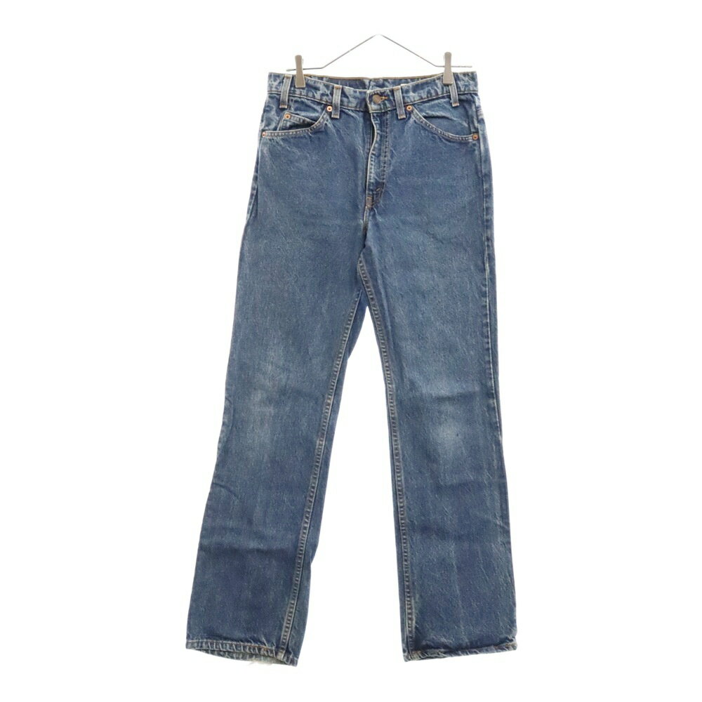 Levi's(リーバイス) サイズ:W32 L32 90S VINTAGE ヴィンテージ 40517-0215 オレンジタブ ボタン裏522 エルパソ工場製 USA製 ブーツカット デニムパンツ インディゴ【中古】【程度B】【カラーブルー】【オンライン限定商品】