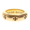 CHROME HEARTS(クロムハーツ) サイズ:6.5号 22K NEGATIVE CH PLUS ネガティブ CHプラス リング 指輪 ゴールド 6.5号...