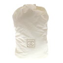 CHANEL(シャネル) スポーツライン ココマーク リュック ホワイト ナイロン【中古】【程度A】【カラーホワイト】【取扱店舗BRING京都河原町店】
