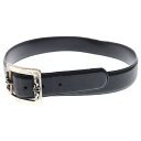 CHROME HEARTS(クロムハーツ) サイズ:34 BLT OTJ フィリグリー レザーベルト ブラック/シルバー【中古】【程度B】【カラーブラック】【取...