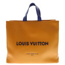 LOUIS VUITTON(ルイヴィトン) サイズ:MM ショッパートートバッグMM サフラン レザー オレンジ M24457/RFIDタグ【中古】【程度A】【...
