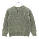 KITH(キス) サイズ:6 ワンポイントロゴ刺繍クルーネックニットセーター グリーン キッズ KHK030146【中古】【程度A】【カラーグリーン】【オンライ...