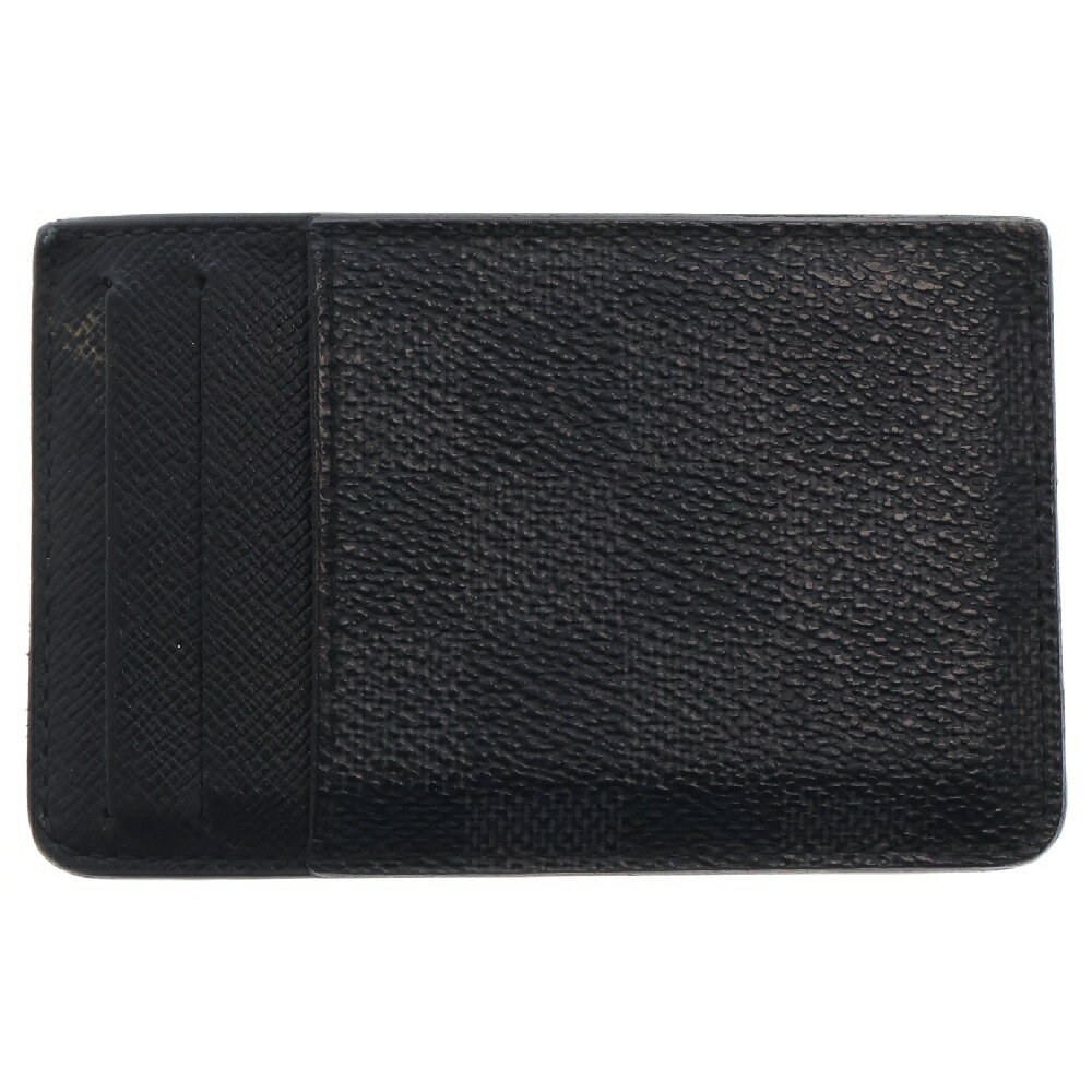 LOUIS VUITTON(ルイヴィトン) N62666 ネオ ポルトカルト ダミエグラフィット カードケース カードホルダー パスケース 名刺入れ【中古】【程度B】【カラーブラック】【取扱店舗BRING THRIFT CLOSET 幕張店】