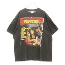 VINTAGE(ヴィンテージ) サイズ:XL 90s PULP FICTION POSTER DESIGN MOVIE PROMO TEE パルプフィクション ...