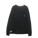 CHROME HEARTS(クロムハーツ) サイズ:L DAGGER L/S TEE ダガープリント 長袖Tシャツ カットソー ブラック【中古】【程度B】【カラーブラック】【取扱店舗OneStyleプロペラ通り店】