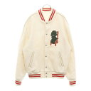 DIOR(ディオール) サイズ:S 24SS × Otani Workshop Varsity Blouson Felted Wool Blend Jersey...