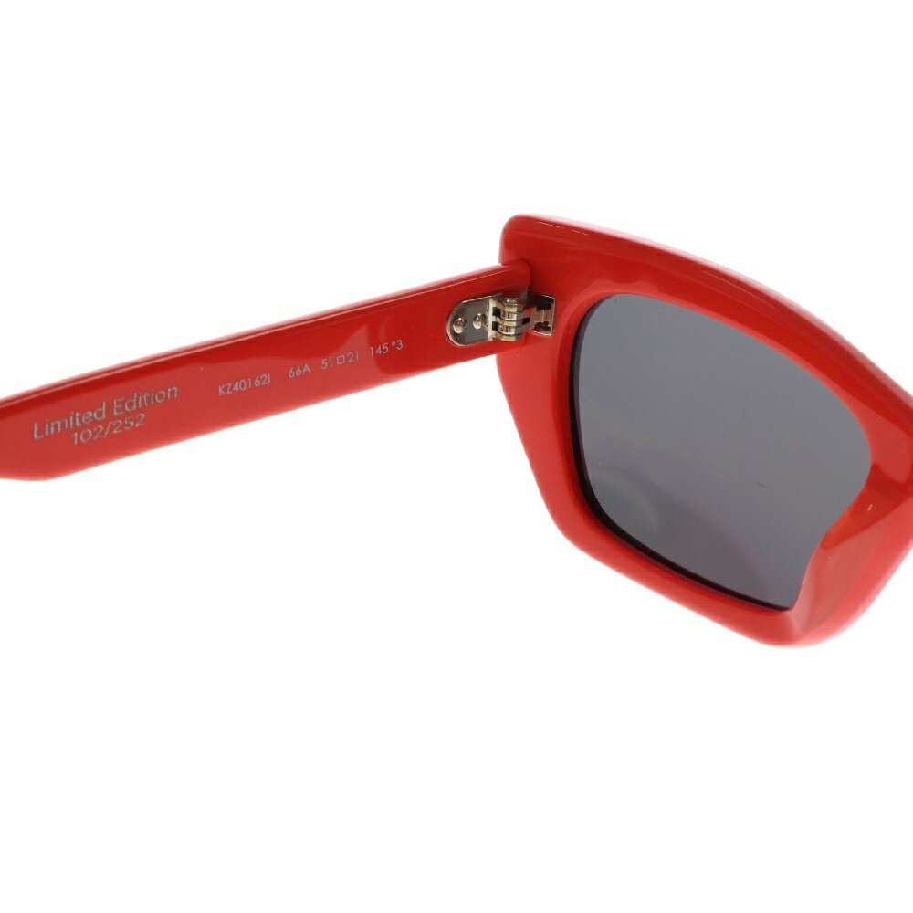 KENZO(ケンゾー) サイズ:51□21 キャットアイ カラーレンズ サングラス 眼鏡 メガネ レッド LD5SUN61F66A KZ40162【新古品/中古】【程度S】【カラーレッド】【オンライン限定商品】