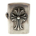 CHROME HEARTS(クロムハーツ) ZIPPO LIGHTERZ-V1 V1スモールCHクロスジッポライター【中古】【程度B】【カラーシルバー】【取扱店...