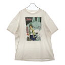 VINTAGE(ヴィンテージ) 90s MONONOKE TEE もののけ姫 ムービー フロントプリント半袖Tシャツ カットソー ホワイト【中古】【程度B】【カ...
