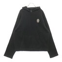 CHROME HEARTS(クロムハーツ) サイズ:L SWTR REGULATOR HD ダガー刺繍カシミアニットパーカー ブラック【中古】【程度A】【カラー...