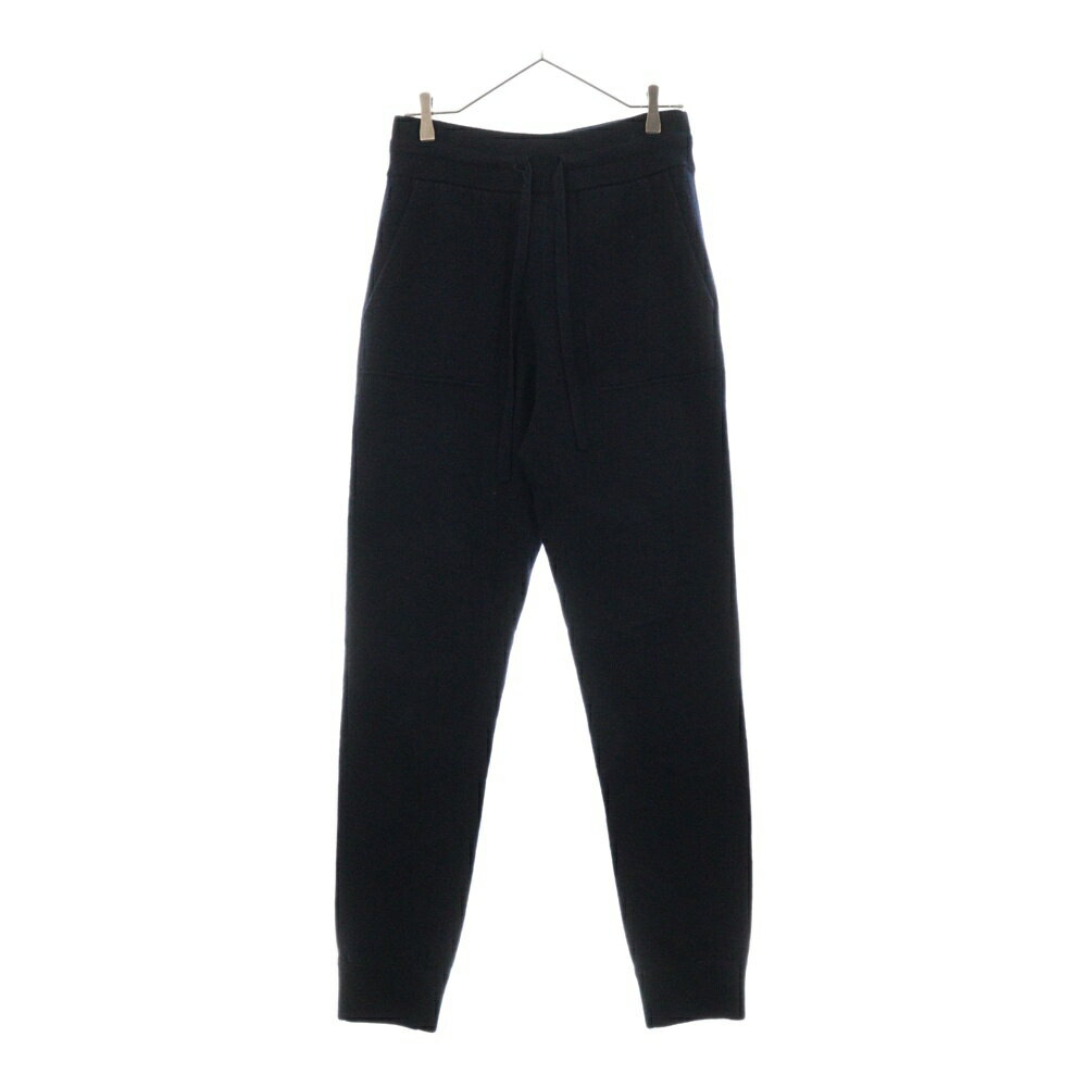 MONCLER(モンクレール) サイズ:33 17AW PANTALONE TRICOT パンタローネ トリコット スウェットロングパンツ ネイビー C20919700800 9799S【中古】【程度B】【カラーネイビー】【オンライン限定商品】