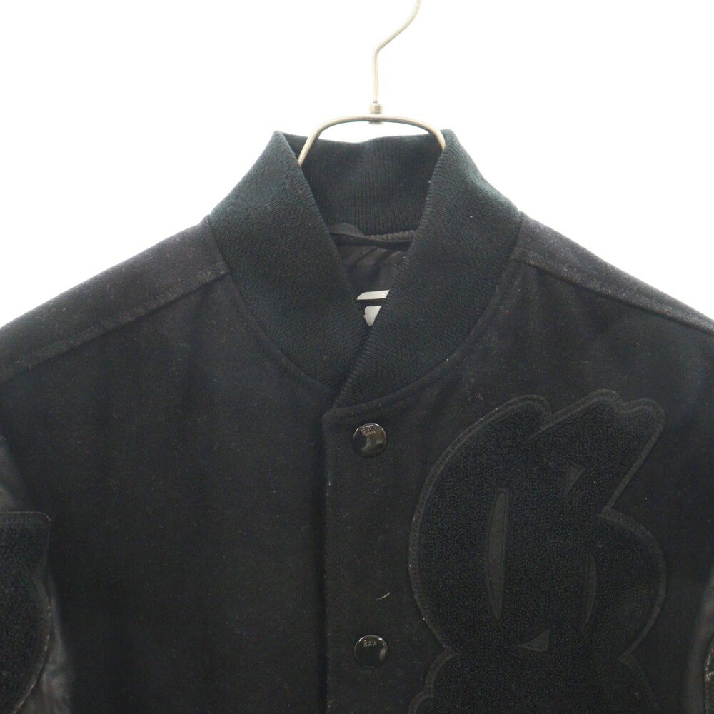 G-STAR RAW(ジースターロウ) サイズ:S Ab Sports Bomber Jacket ワッペン ボンバージャケット ブラック D03511-6450-990【中古】【程度B】【カラーブラック】【オンライン限定商品】