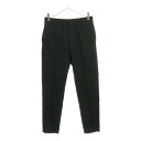 DRAWER(ドゥロワー) サイズ:34 ウール ジップフライ センタープレス スラックス パンツ カーキ レディース 6514-236-0643【新古品/中古...