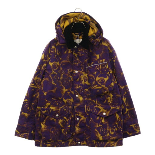 BURBERRY(バーバリー) サイズ:44 ローズプリントフーデットジップアップジャケット パープル/イエロー 8077279【新古品/中古】【程度S】【カラーパープル】【オンライン限定商品】 BURBERRY(バーバリー) サイズ:44 ローズプリントフーデットジップアップジャケット パープル/イエロー 8077279【新古品/中古】【程度S】【カラーパープル】【オンライン限定商品】