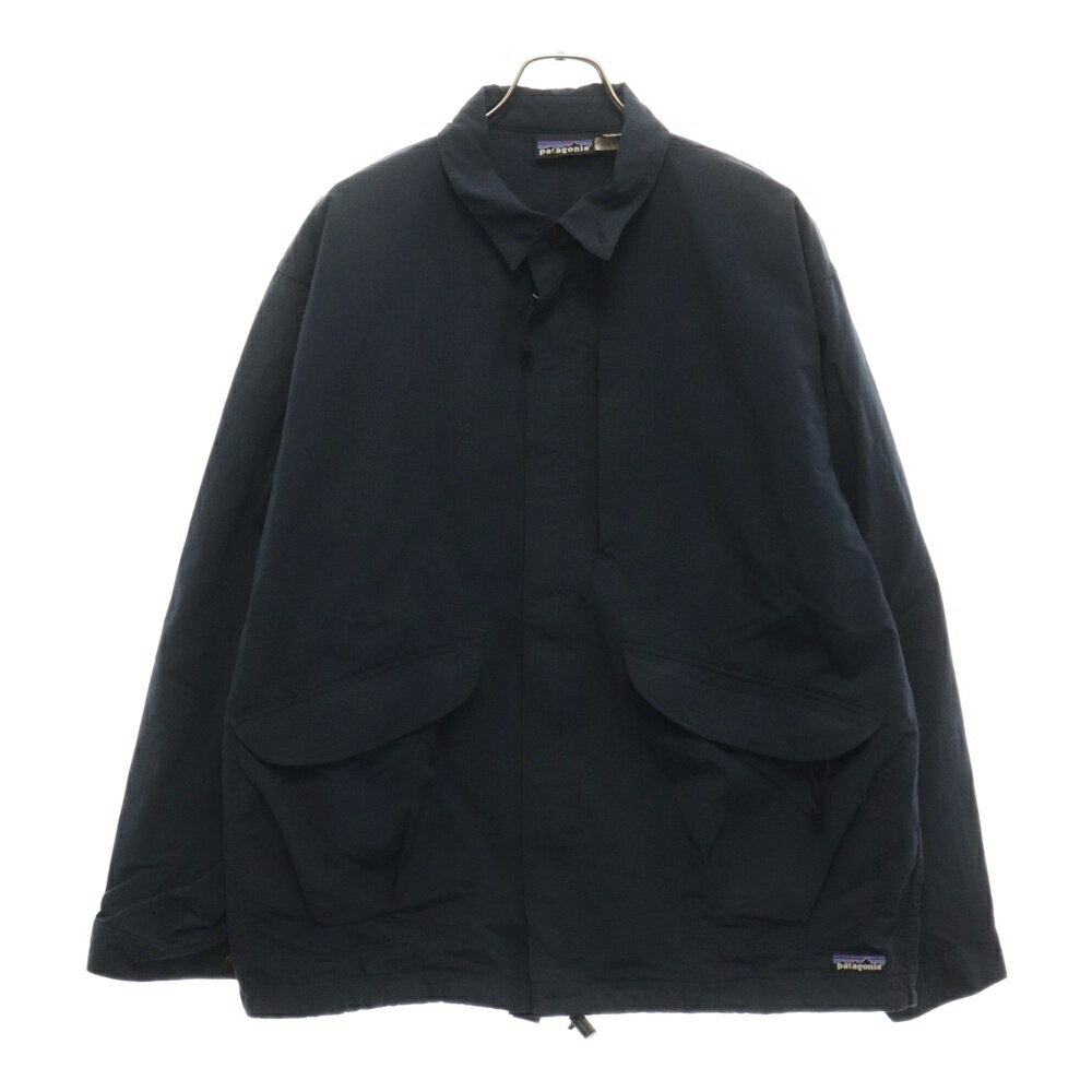 PATAGONIA(パタゴニア) サイズ:M 90S コスタリカ製 ボタニカル柄裏地 ナイロン バギーズジャケット ネイビー 27302【中古】【程度A】【カラーネイビー】【オンライン限定商品】