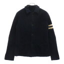 SOPHNET.(ソフネット) サイズ:S ×A.P.C. アーペーセー スリーブライン ハイゲージニットジャケット カーディガン ネイビー SOPH-0911...