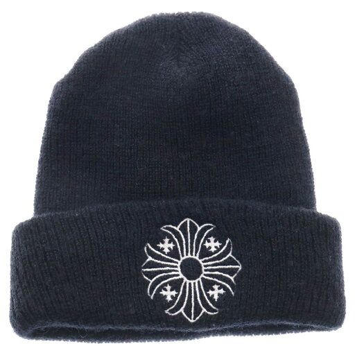 CHROME HEARTS(クロムハーツ) サイズ:OS WOOL WATCH CAP ウールワッチキャップ CHプラス刺繍ビーニー ニット帽子 ニットキャップ【中古】【程度B】【カラーブラック】【取扱店舗OneStyle原宿店】 CHROME HEARTS(クロムハーツ) サイズ:OS WOOL WATCH CAP ウールワッチキャップ CHプラス刺繍ビーニー ニット帽子 ニットキャップ【中古】【程度B】【カラーブラック】【取扱店舗OneStyle原宿店】