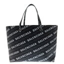 BALENCIAGA(バレンシアガ) トートバッグ ロゴ 肩掛けバッグ ブラック PVC 702703【中古】【程度B】【カラーブラック】【取扱店舗BRING渋...