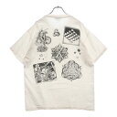 VINTAGE(ヴィンテージ) サイズ:L 90S VINTAGE M.C ESCHER MULTI ARTRRINT TEE ヴィンテージ エッシャー だまし...