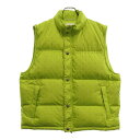 CHROME HEARTS(クロムハーツ) サイズ:M STIFF VEST スティッフ CHプラス総柄クロスボールボタンナイロンダウンベスト グリーン【中古】...