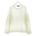 D.TT.K(ディーティーティーケー) サイズ:L NET KNIT クルーネックニットセーター ホワイト【中古】【程度A】【カラーホワイト】【オンライン限定商...