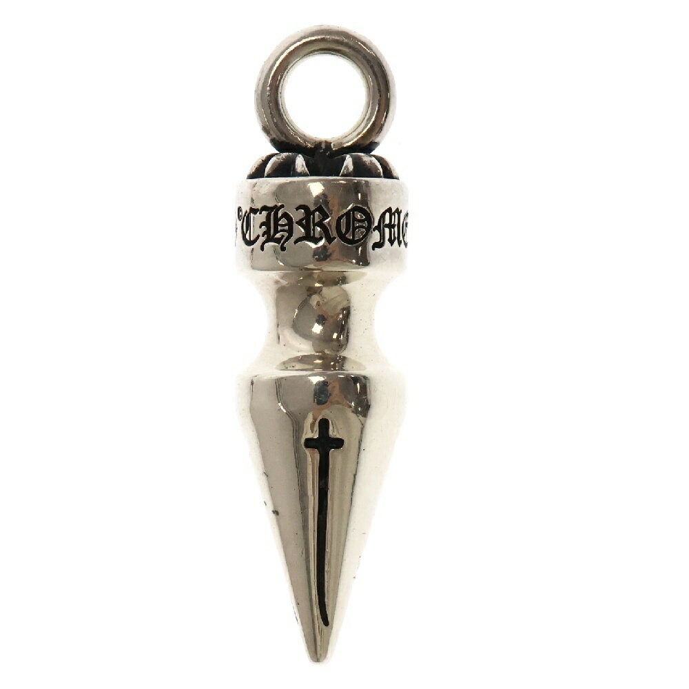 CHROME HEARTS(クロムハーツ) XL CH SPIKE PENDANT CHスパイクペンダント シルバーネックレストップ【中古】【程度B】【カラーシルバー】【取扱店舗OneStyle原宿店】