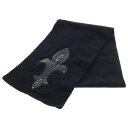 CHROME HEARTS(クロムハーツ) BS フレア フローラルクロス カシミアマフラー ストール ブラック【中古】【程度B】【カラーブラック】【取扱店舗B...