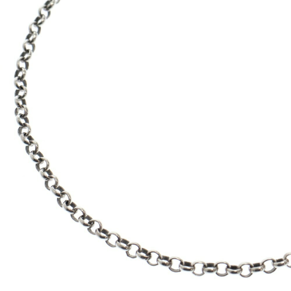 CHROME HEARTS(クロムハーツ) サイズ:20.0inch NECKCHAIN R20 ロールチェーン 20inch ネックレスチェーン シルバー【中古】【程度B】【カラーシルバー】【取扱店舗BRINGアメリカ村店】