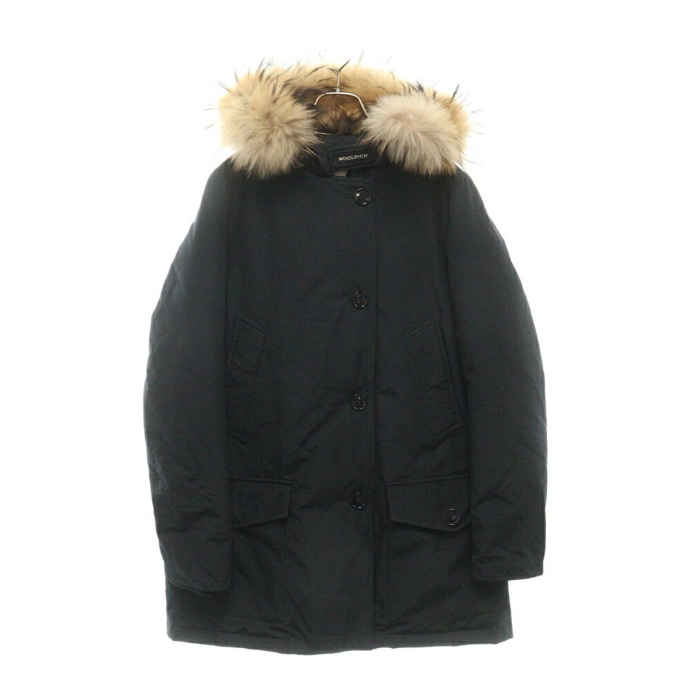 WOOLRICH(ウールリッチ) サイズ:S ARCTIC DF PARKA アークティックデタッチャブルファー パーカー ネイビー WWOU0540【中古】【程度B】【カラーネイビー】【取扱店舗BRING仙台店】
