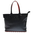 CHRISTIAN LOUBOUTIN(クリスチャンルブタン) Kabiker カバイカー カーフレザートートバッグ 3185022B078 ブラック【中古】【...