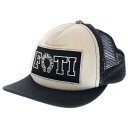 CHROME HEARTS(クロムハーツ) サイズ:OS FOTI TRUCKER CAP フォティ トラッカーキャップ クロスボール付メッシュ帽子 ブラック/...