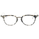 CHROME HEARTS(クロムハーツ) サイズ:49□20-145 SHAGASS サイドクロステンプルウェリントン クリアフレーム メガネ 眼鏡 ブラック...