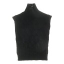 JIL SANDER(ジルサンダー) サイズ:U ノースリーブ ケーブルニット ブラック KR JM IW 0531【中古】【程度A】【カラーブラック】【オンライン限定商品】(4)