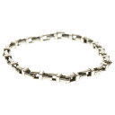 TIFFANY & Co.(ティファニー) T NARROW CHAIN Tナローチェーンブレスレット シルバー【中古】【程度B】【カラーシルバー】【取扱店舗B...