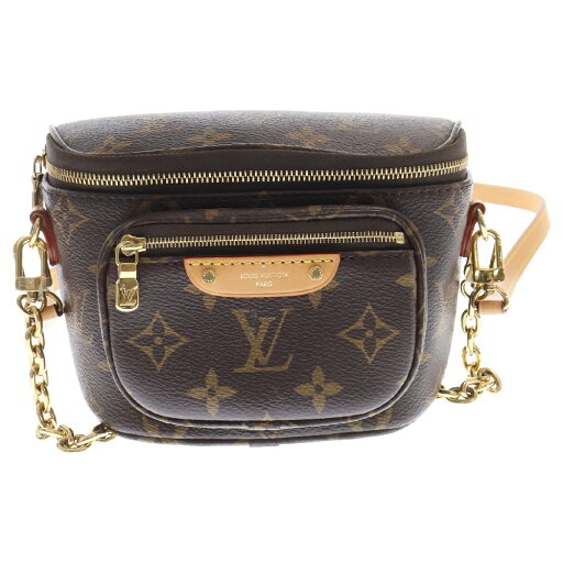 【sale対象】LOUIS VUITTON(ルイヴィトン) M82335 ミニ バムバッグ モノグラム ポーチ ブラウン NFCタグ レディース【中古】【程度A】【カラーブラウン】【取扱店舗渋谷】 【sale対象】LOUIS VUITTON(ルイヴィトン) M82335 ミニ バムバッグ モノグラム ポーチ ブラウン NFCタグ レディース【中古】【程度A】【カラーブラウン】【取扱店舗渋谷】