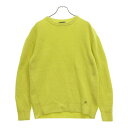 dunhill(ダンヒル) サイズ:S クルーネック 長袖 ニット セーター イエロー【中古】【程度B】【カラーイエロー】【オンライン限定商品】