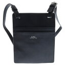 A.P.C(アーペーセー) PUAAT フェイクレザー ショルダーバッグ ブラック【中古】【程度A】【カラーブラック】【取扱店舗BRING THRIFT CLO...