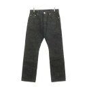 CHROME HEARTS(クロムハーツ) サイズ:32 JEAN STRTLG FBRC スターパッチデニムパンツ ブラック【中古】【程度A】【カラーブラック】【取扱店舗BRING福岡天神店】