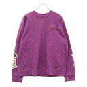 CHROME HEARTS(クロムハーツ) サイズ:XL PPO IWANT MORE NOT LESS HD PLVR MATTY BOYプリント スウェットトレーナー パープル【中古】【程度B】【カラーパープル】【取扱店舗BRING札幌店】
