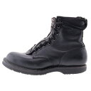 CHROME HEARTS(クロムハーツ) サイズ:9.5E ×ウエスコ/WESCO FIREMAN/ファイヤーマン センターダガージップレースアップレザーブー...