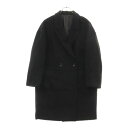 UNITED ARROWS(ユナイテッドアローズ) サイズ:M メリノウール テーラードカラー コクーン チェスターコート ブラック レディース 1625-69...